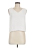 Babaton 100% Polyester White Sleeveless Top Size M - photo 1