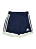 Adidas Solid Blue Athletic Shorts Size 4 - photo 1