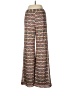 Trina Turk 100% Polyester Chevron-herringbone Brown Casual Pants Size 6 - photo 2