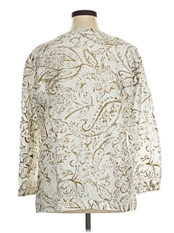 Lauren by Ralph Lauren 3/4 Sleeve Blouse (view 2)