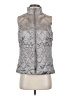 Lands' End 100% Polyester Silver Vest Size XS (petite) - photo 1