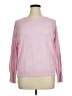 Crown & Ivy Pink Pullover Sweater Size XL - photo 1