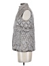 Lands' End 100% Polyester Silver Vest Size XS (petite) - photo 5