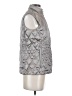 Lands' End 100% Polyester Silver Vest Size XS (petite) - photo 4