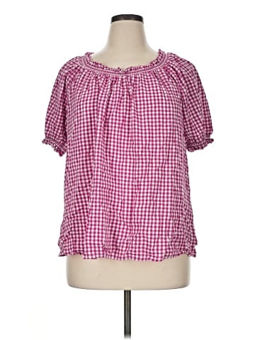 St. John's Bay Short Sleeve Blouse (view 1)