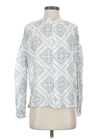 Billy Reid Long Sleeve Blouse (view 1)