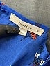 Fun2Fun 100% Polyester Blue Short Sleeve Blouse Size XL - photo 7