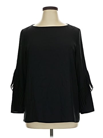 Lafayette 148 New York 3/4 Sleeve Blouse (view 1)