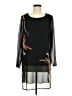 Alfani 100% Polyester Black Long Sleeve Blouse Size M - photo 1
