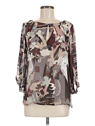 JLo by Jennifer Lopez 3/4 Sleeve Blouse (view 1)