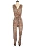 Lilka 100% Rayon Paisley Brown Jumpsuit Size XS - photo 1