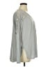 Free People Gray Long Sleeve Blouse Size XL - photo 4