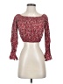 Azalea 100% Viscose Red 3/4 Sleeve Blouse Size S - photo 1