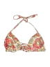 Gianni Bini Paisley Red Swimsuit Top Size S - photo 1