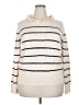 LC Lauren Conrad Stripes Ivory Pullover Sweater Size XXL - photo 1