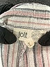 Jolt Stripes White Casual Pants Size XL - photo 4