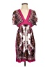 Bailey Blue Paisley Pink Cocktail Dress Size S - photo 1