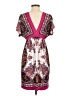 Bailey Blue Paisley Pink Cocktail Dress Size S - photo 2