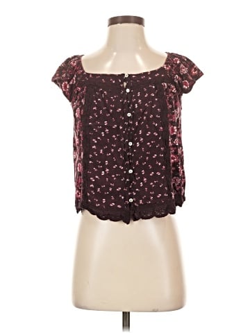 Rewind Short Sleeve Blouse (view 1)
