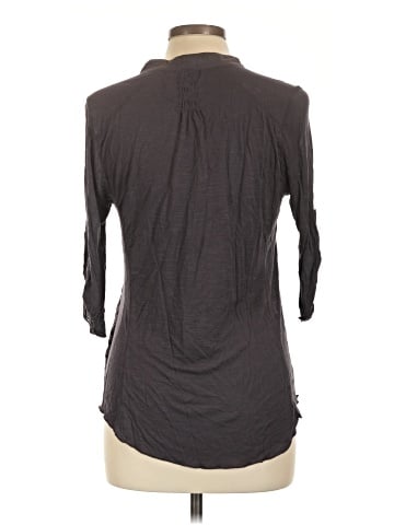 Tiny 3/4 Sleeve Silk Top (view 2)