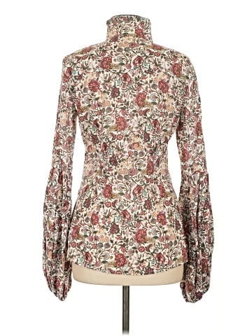 Caroline Constas Long Sleeve Blouse (view 2)