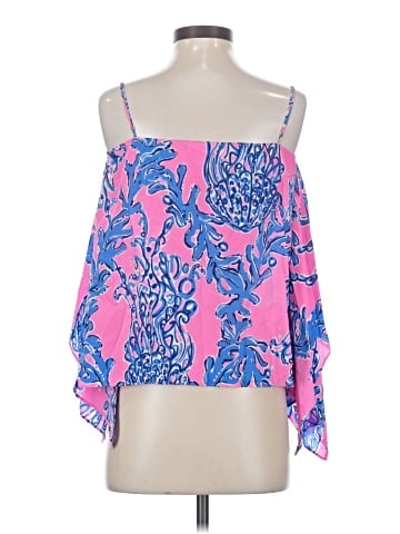 Lilly Pulitzer Sleeveless Silk Top (view 2)