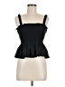 Topshop 100% Cotton Black Tank Top Size 8 - photo 1