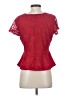 Liz Claiborne Red Short Sleeve Top Size S (petite) - photo 2