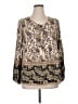 Lascana Brown Long Sleeve Blouse Size 14 - photo 1