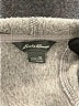 Eddie Bauer 100% Polyester Gray Zip Up Hoodie Size XL - photo 7