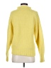 Equipment Solid Yellow Turtleneck Sweater Size XS - photo 2