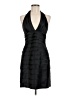 BCBGMAXAZRIA 100% Polyester Black Cocktail Dress Size 8 - photo 1