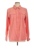 ExOfficio Checkered-gingham Orange Red Long Sleeve Button-Down Shirt Size L - photo 1