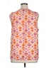Croft & Barrow 100% Rayon Orange Sleeveless Blouse Size XL - photo 2