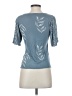 Lucky Brand Blue Short Sleeve Blouse Size XS - photo 2