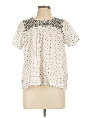 LC Lauren Conrad Short Sleeve Blouse (view 1)
