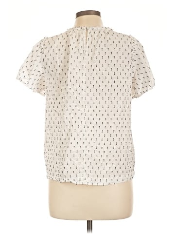 LC Lauren Conrad Short Sleeve Blouse (view 2)