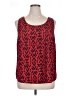 Faded Glory 100% Polyester Red Tank Top Size XL - photo 1
