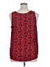 Faded Glory 100% Polyester Red Tank Top Size XL - photo 2