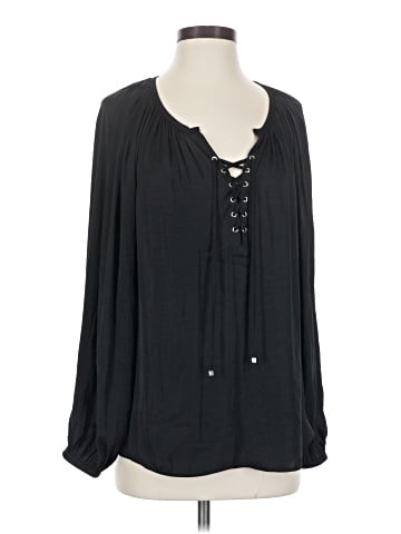 Jennifer Lopez Long Sleeve Blouse (view 1)