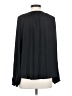 Jennifer Lopez 100% Polyester Black Long Sleeve Blouse Size S - photo 2