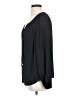 Jennifer Lopez 100% Polyester Black Long Sleeve Blouse Size S - photo 5