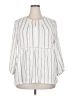 Fever 100% Rayon Ivory 3/4 Sleeve Blouse Size XXL - photo 1