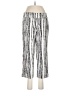 N Touch Print Ivory Casual Pants Size 8 - photo 1