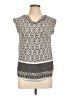 Renee C. Gray Sleeveless Blouse Size L - photo 1