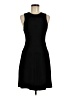 Theory Solid Black Cocktail Dress Size M - photo 1