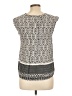 Renee C. Gray Sleeveless Blouse Size L - photo 2