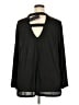 Eclair Black 3/4 Sleeve Blouse Size 4X - photo 2
