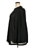 Eclair Black 3/4 Sleeve Blouse Size 4X - photo 5