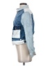 Lularoe Color Block Blue Denim Jacket Size S - photo 5